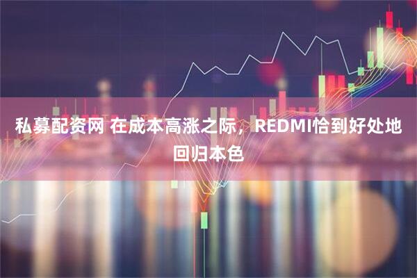 私募配资网 在成本高涨之际，REDMI恰到好处地回归本色
